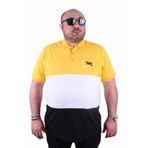 Starbattal 23414 Sarı Büyük Beden Erkek T-shirt