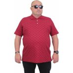 Starbattal 24452 Square Bordo Polo Yaka Erkek T-shirt