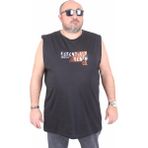 Starbattal 25154 Denim Siyah Kolsuz Erkek T-shirt
