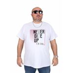 Starbattal 25165 Never Beyaz Erkek T-shirt