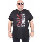 Starbattal 25166 London Siyah Erkek T-shirt