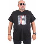 Starbattal 25191 Beach Party Siyah Erkek T-shirt