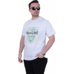 Starbattal 26132 Imagine Beyaz Erkek T-shirt