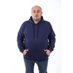 Starbattal Büyük Beden Erkek Basic Sweat Kapüşonlu 11700-73
