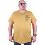 Starbattal Büyük Beden Erkek Baskılı Tişört Beyond Self 23128 Limon10 - 8XL