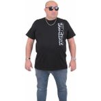 Starbattal Erkek Büyük Beden Sıfır Yaka T-Shirt Imagine 24126 Sıyah - Siyah - 3XL