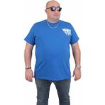 Starbattal Erkek Büyük Beden Sıfır Yaka T-Shirt Paris 24129 Saks - 3XL