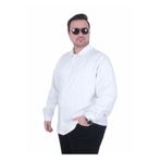 Starbattal Erkek Büyük Beden Uzun Kollu Gömlek 25727 EKRU