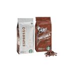 Starbucks Düvenci Toptan Starbucks Guatemala ve Espresso Çekirdek Kahve 250 gr 2'li
