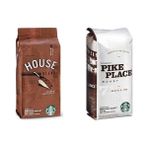 Starbucks House Blend ve Pike Place Çekirdek Kahve 250 gr x 2