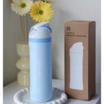 Starbucks Owala + Pipetli Termos Özellikli Su Şişesi Limited Edition 710ML - Mavi