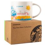 Starbucks® Şehir Temalı Kupa Serisi - Bodrum 414 ml - Beyaz
