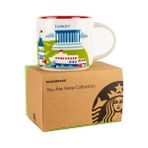 Starbucks Şehir Temalı Kupa Serisi - Türkiye 414ML - Beyaz
