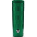 Starbucks Starbucks® Ekose Tasarımlı Paslanmaz Çelik Termos - Koyu Yeşil - 473 ml - 11146954