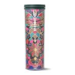 Starbucks Starbucks® Renkli Desenli Plastik Termos - 473 ml - 11137063