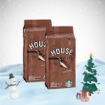 Starbucks Yılbaşı Paketi House Blend Çekirdek Kahve 250 G x 2 - 1 Adet