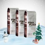 Starbucks Yılbaşı Paketi Pike Place Roast Çekirdek Kahve 250 gr x 3 - 1 Paket - Kavrulmuş Çekirdek