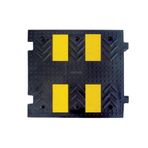 Starçelik 50 x 50 x 4,5 cm Kauçuk Hız Kesici Yol Kasisi