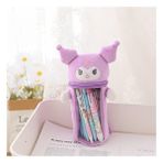 Stardust Celoeoonlyo 24X8X16 cm Kawaii Sanrio Peluş Kalem Kutusu Karikatür Kuromi Melody Cinnamoroll Peluş Bebek Sevimli Şeffaf Kalemlik Kutusu Oyuncaklar Kızlar Için Hediye (Yurt Dışından) - Renkli - sırt çantası - 50*40*25cm
