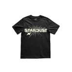 Stardust Yıldız Tozu Y2K Streetwear 90S Doksanlar Vintage Retro Baskılı Tişört Unisex T-Shirt - Siyah