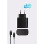 starefsane Samsung Galaxy S23 Ultra S23+ S24 Ultra S24+ 5G Uyumlu 45W Turbo Hızlı Şarj Aleti Cihazı Seti PD