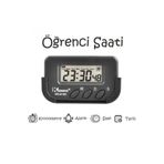 starex Öğrenci Saati - Kronometreli Ders Çalışma Saati - Dijital Masa Saati