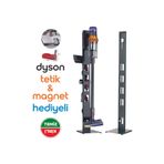 STARK Dyson Uyumlu Dikey Süpürge Standı Antrasit Renk V15 - V12 - V11 - V10 - V8