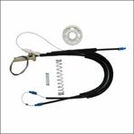 Starklips Audi A3 Cabriolet 2008-2013 8P7837461A Sol Ön Cam Kriko Tamir Seti