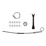 Starklips Bmw 5 Serisi E39 1995-2004 Sağ Arka Cam Kriko Tamir Seti 51358252429-430