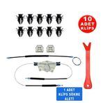 Starklips Cam Kriko Tamir Seti Sol Ön Sarmalı Skoda Fabia 1999-2007 6Y1837461