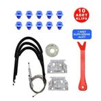 Starklips Citroen C5 2008-2016 Sol Ön Cam Kriko Tamir Seti
