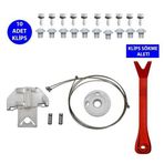 Starklips Jaguar S Type 2000-2008 Sol Arka Cam Kriko Tamir Seti 103091XXX