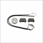 Starklips Jaguar S Type 2003-2008 Sol Ön Cam Kriko Tamir Seti XR848093