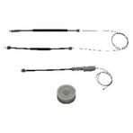 Starklips Mercedes CLS W219 2004-2010 A21197200946 Sol Ön Cam Kriko Tamir Seti
