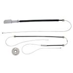 Starklips Mercedes CLS W219 2004-2010 A2197300846-1046 Sağ Arka Cam Kriko Tamir Seti