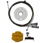 Starklips Opel Astra H 2004-2015 94703266-267 Sol ve Sağ Arka Cam Kriko Tamir Seti Klips + Aparatlı