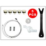 Starklips Peugeot 508 2011-2016 Sol Arka Cam Kriko Tamir Seti 9688808480