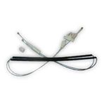 Starklips Renault Megane 1 1996-2003 7700834342 Sağ Arka Cam Kriko Teli 2 Adet