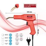 Starklips Set Plastik Kaynak Tabanca ( Tampon Tamir Elektirikli 5x100Adet Zımba )