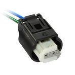 Starklips Soket 2 Kablo Sensör ABS Dişi Dış Sıcaklık Sensörü Tekerlek Hız Fiş 1718555-1 BMW