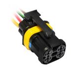 Starklips Soket 6 Kablo 4 Pin Elektrik Tesisat 18165000002 81254320392 MAN TGA TGL