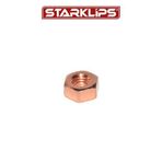 Starklips Somun Bakır M8 13 Anahtar Egzost Monifold Katalitik Konvertör Renault R12 VW N0221464 10 Adet