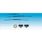 Starklips VW Lupo 1998-2005 Sol ve Sağ Ön Cam Kriko Tamir Seti 6X0837461-462