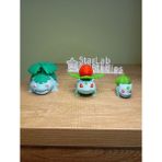 STARLAB3DSTUDIOS Pokemon 3'lü Set (Venusaur- Ivysaur- Bulbasour)
