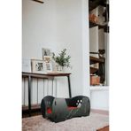 Starlightning Ahşap Büyük Kedi Yatağı Premium Kalite Siyah Mermer Kedi Evi 50X35 Cm Model 6