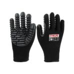 Starlıne E-125415 Kauçuk Vibrasyon Eldiveni - Mavi - Siyah - 9