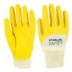 Starline E-203 Sarı NO:10 Yarım Kaplı Nitril Eldiven