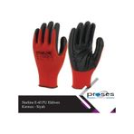 Starline E-43 Nitril Eldiven Kırmızı-Siyah 12 Çift 9