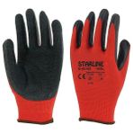 Starline E-45 No:9 Dalgalı Lateks İş Eldiveni