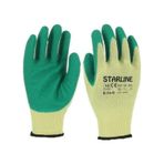 Starline E-54-g Lateks Kaplı Polyester Astarlı Kaydırmaz Camcı İş Eldiveni En388-2132x